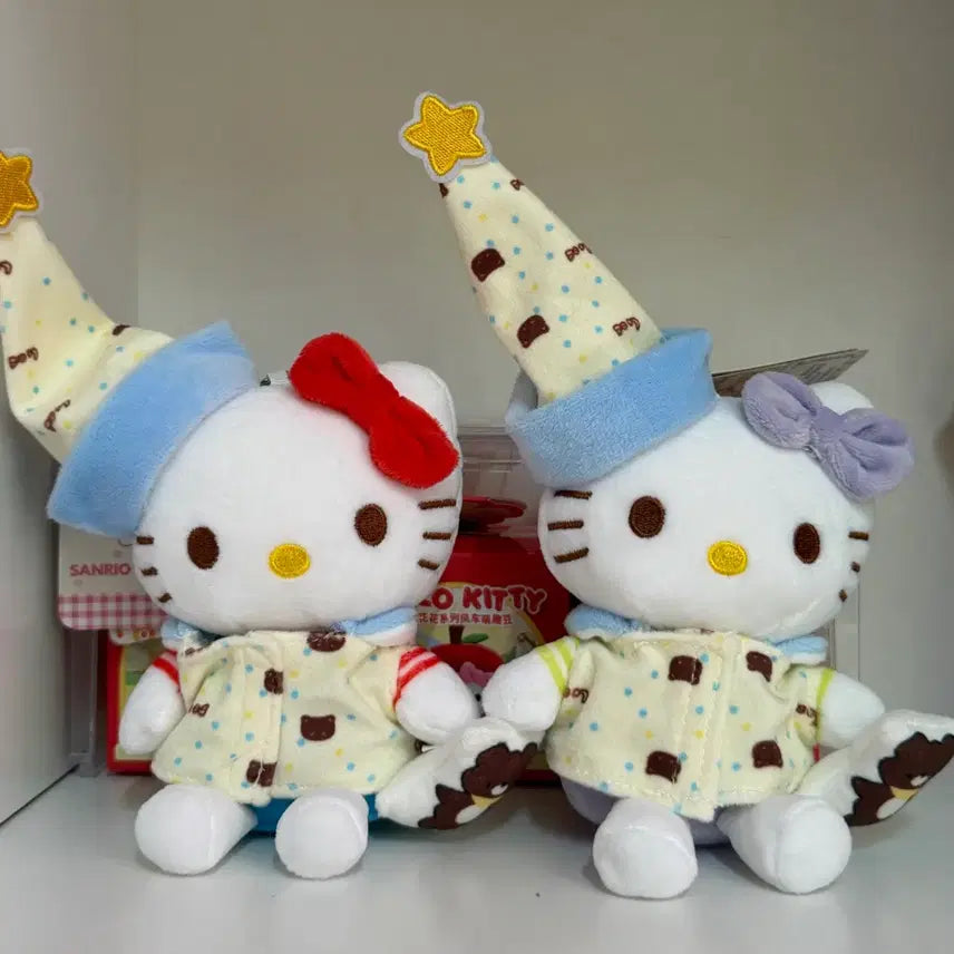 [BUNJANG] Hello Kitty Pajama Keyring Set / (새상품) 헬로키티 파자마 키링 세트