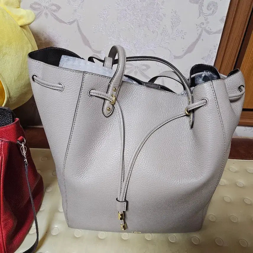 [BUNJANG] Ralph Lauren Leather Tote Bag / 랄프로렌토트백