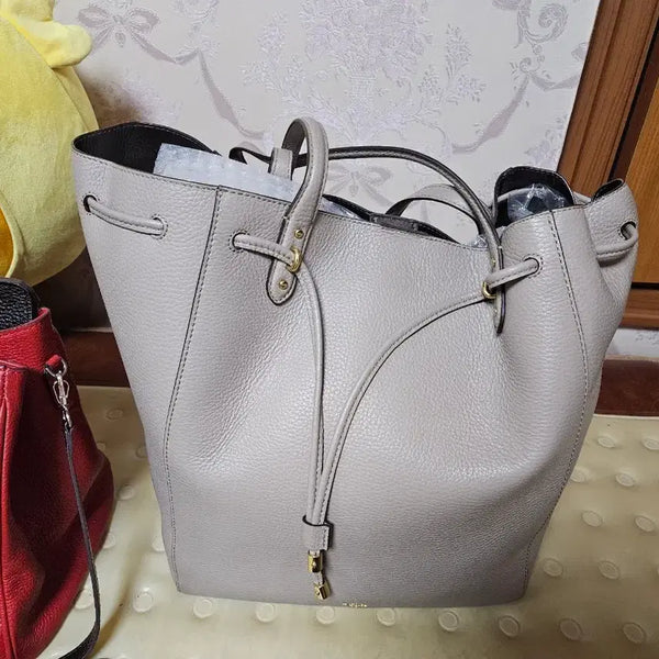 [BUNJANG] Ralph Lauren Leather Tote Bag / 랄프로렌토트백