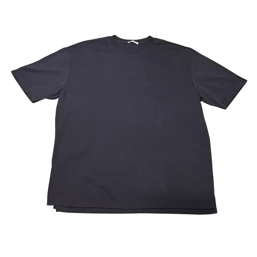 [BUNJANG] Elmood Dark Gray Plain T-Shirt / 50 엘무드 먹색 무지 반팔티