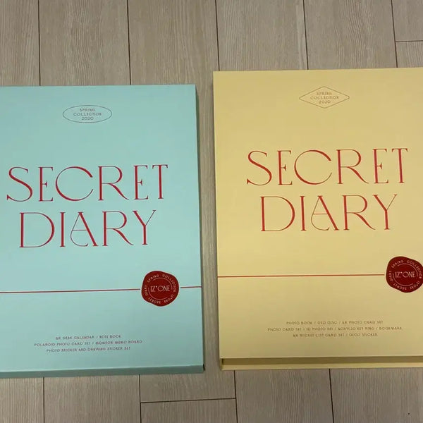 [BUNJANG] IZ*ONE Secret Diary Full Set Anya Set / 아이즈원 시크릿 다이어리 풀구성