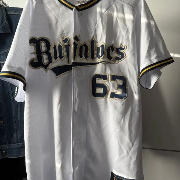 [BUNJANG] Orix Buffaloes Soichiro Yamazaki Baseball Jersey L / 오릭스 버팔로스 야마자키 소이치로 유니폼 L