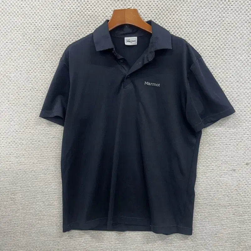 [BUNJANG] Marmot Hiking Short Sleeve Polo T-Shirt Size 100 / 마모트 등산 반팔카라티 100 H00597