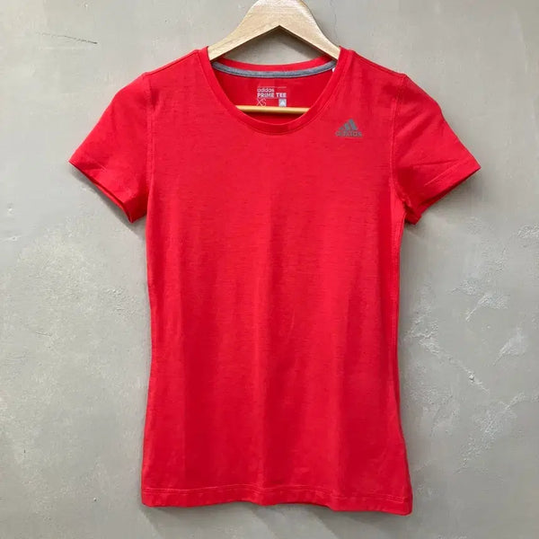 [BUNJANG] Adidas Prime T-Shirt Red XS / 아디다스 프라임 티셔츠 레드 XS
