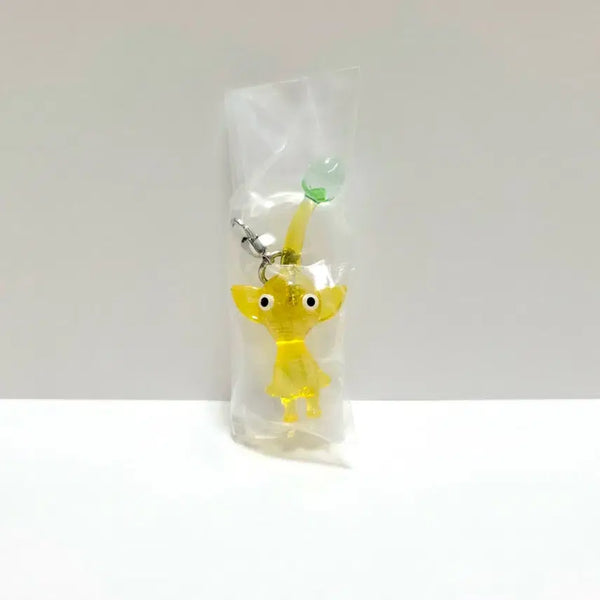 [BUNJANG] Yellow Pikmin Keychain Charm / 노랑 피크민 메지루시 키링 가챠