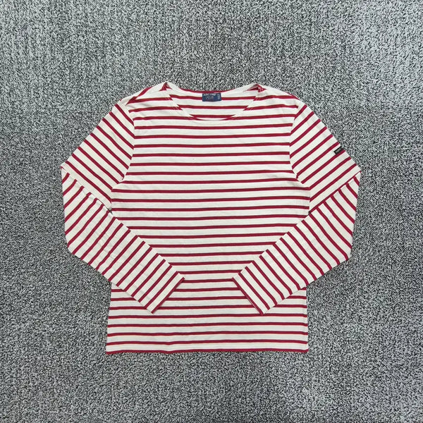 [BUNJANG] Saint James Minquiers Stripe Long Sleeve T-Shirt / 빈티지9. 세인트제임스 밍콰이어 스트라이프 긴팔 티셔츠