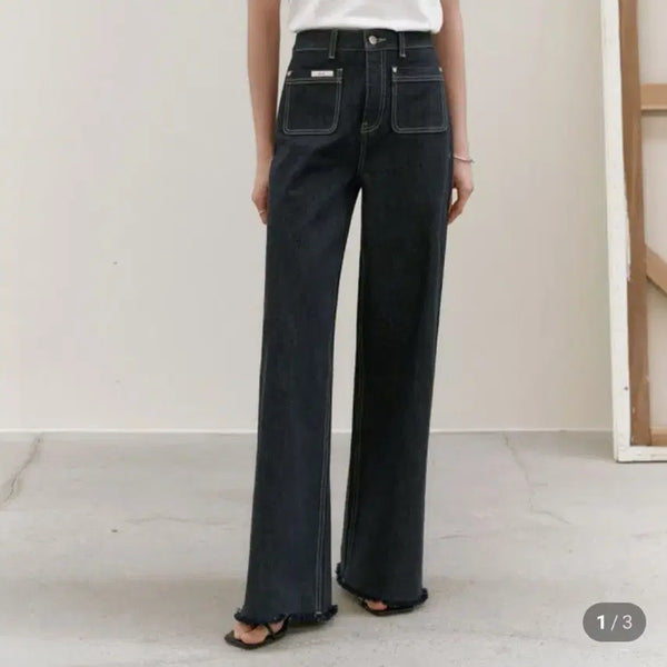 [BUNJANG] S 'Attitude' Selvedge Denim Pocket Jeans / S 아티드 셀비 데님 포켓 청바지 ATAODP81