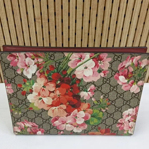 [BUNJANG] Gucci Floral Clutch 430268 / 구찌 플로럴 클러치 430268