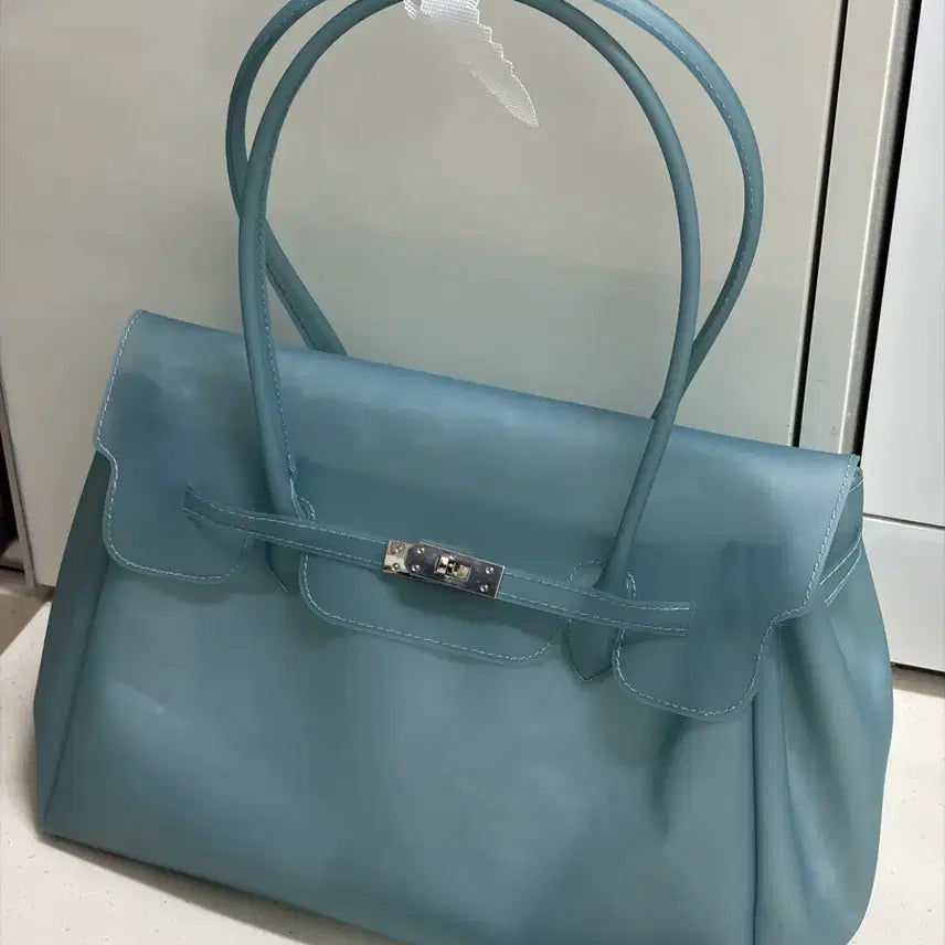 [BUNJANG] Jelly Perkin (TPU) Jelly Bag - Blue / 젤리 퍼킨 (TPU) 젤리백 블루
