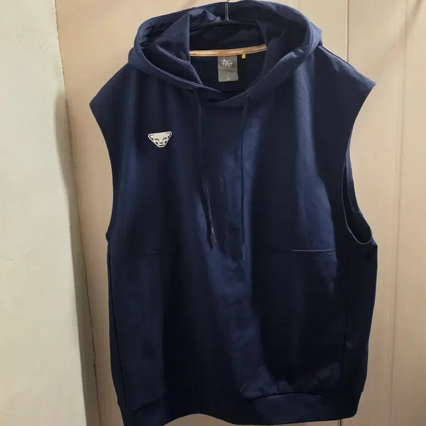 [BUNJANG] Dynafit Sleeveless Hoodie Navy / L 다이나핏  후드 슬라리브스 민소매 네이비