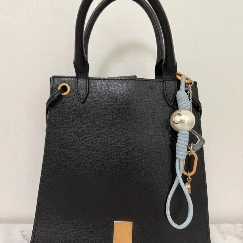 [BUNJANG] Couronne Melia Tote Bag Black / 쿠론 멜리아 토트백