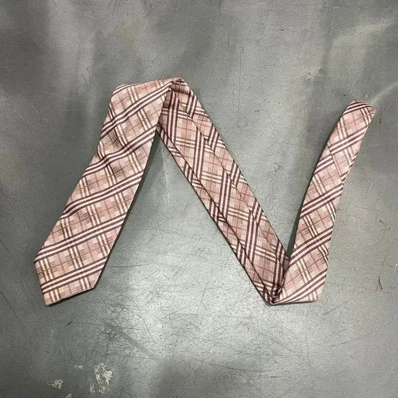 [BUNJANG] Burberry Black Label Check Silk Necktie / 버버리 블랙라벨 체크 실크 넥타이 y18665