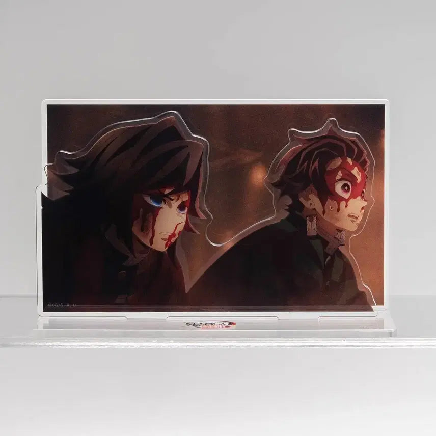 [BUNJANG] Demon Slayer: Kimetsu no Yaiba Mugen Train Arc Acrylic Standee - Tanjiro & Giyu / 귀멸의 칼날 무한성편 장면 그대로 아크릴 스탠드 피규어 탄지로 기유