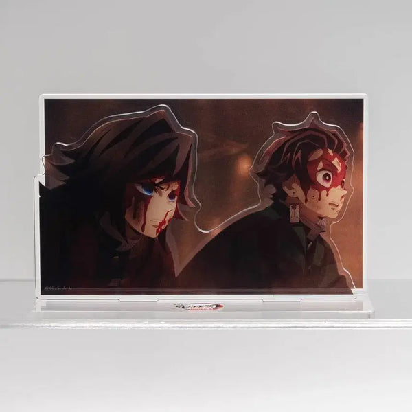 [BUNJANG] Demon Slayer: Kimetsu no Yaiba Mugen Train Arc Acrylic Standee - Tanjiro & Giyu / 귀멸의 칼날 무한성편 장면 그대로 아크릴 스탠드 피규어 탄지로 기유
