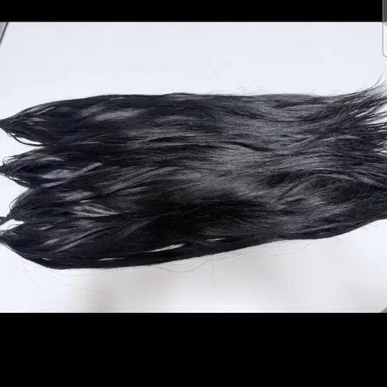 [BUNJANG] No-Tip Black Hair Extensions - 20cm / 노팁 검정  붙임머리 20센치