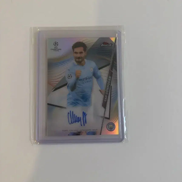[BUNJANG] Gavi Autographed Soccer Card - Champions League Edition / 귄도안 오토 축구카드