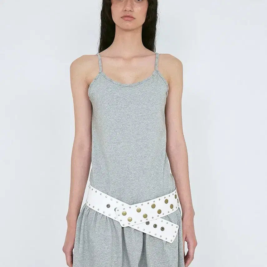 [BUNJANG] Polly SueM Stud Jersey Dress / (새상품) 폴리수엠 스터드 저지원피스