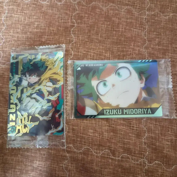 [BUNJANG] My Hero Academia Izuku Midoriya Wafer Card Bundle Set / 나의 히어로 아카데미아 이즈쿠 미도리야 웨하스 2장 일괄 판매