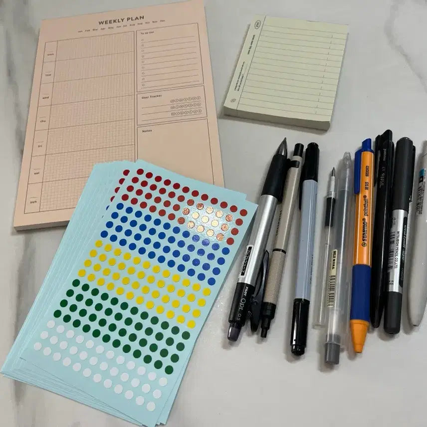 [BUNJANG] Pen and Memo Pad Collection / 미사용 펜, 메모패드 모음 택포 12,000