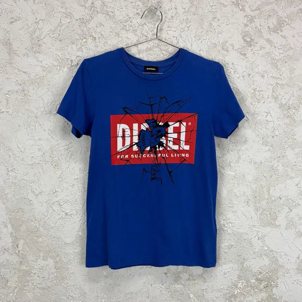 [BUNJANG] Diesel Women's Short Sleeve Button-Up Shirt / 디젤
