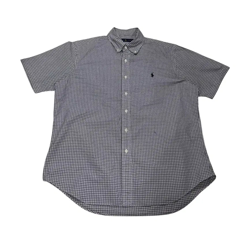 [BUNJANG] Polo Ralph Lauren Plaid Short Sleeve Shirt / L 폴로 랄프로렌 잔체크 반팔 셔츠