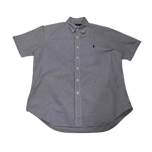 [BUNJANG] Polo Ralph Lauren Plaid Short Sleeve Shirt / L 폴로 랄프로렌 잔체크 반팔 셔츠