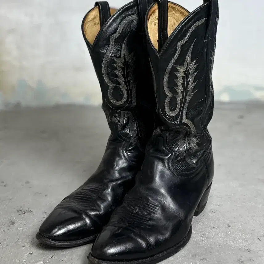 [BUNJANG] Tony Lama 80's USA Made Cowboy Western Boots / [290] 80's USA Made 토니라마 카우보이 웨스턴 부츠 하드에이징