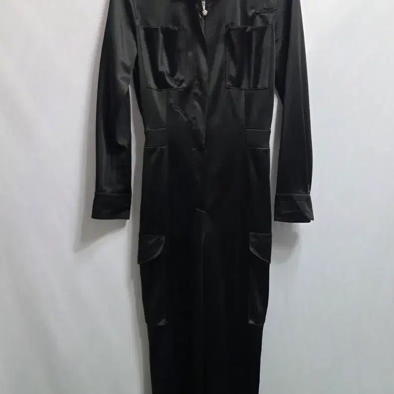 [BUNJANG] TIME Black Jumpsuit / 한섬 타임 TIME 블랙 점프수트