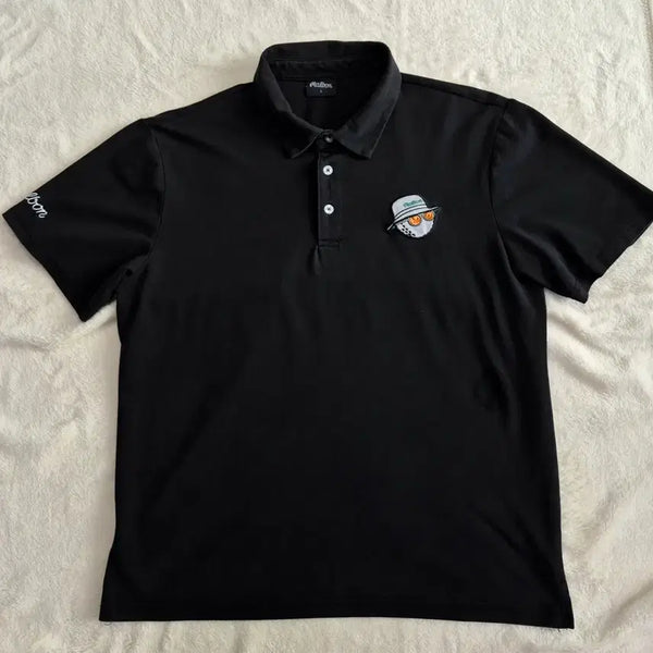 [BUNJANG] Malbon Golf Men's Thompson Bucket Polo T-Shirt L / 말본 골프 남성 탐슨 버킷 폴로 티셔츠 L