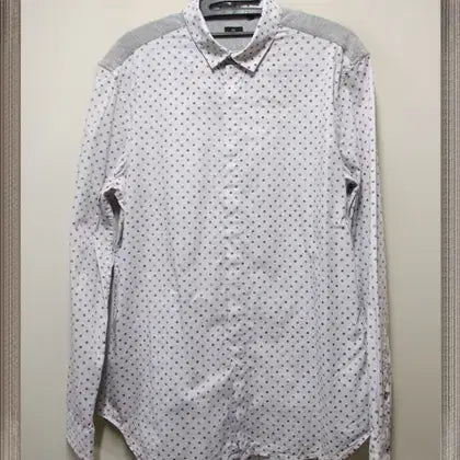 [BUNJANG] Paul Smith Polka Dot Men's Shirt Size M / 폴스미스 매장정품 잔도트 면서츠 남방 택M