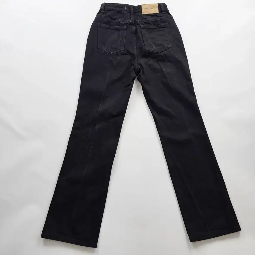 [BUNJANG] PLAC Jeans Black Wide Leg Denim Pants Size 25 / 플랙진 청바지 흑청 부츠컷 사이즈25 R6757