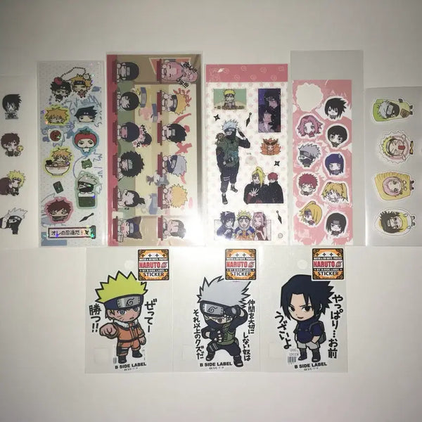 [BUNJANG] Naruto Sticker Set (Various Artists) / 나루토 스티커 나루토 비사이드 geom님 캥님 토가님 rg님 김부록님 즈마님