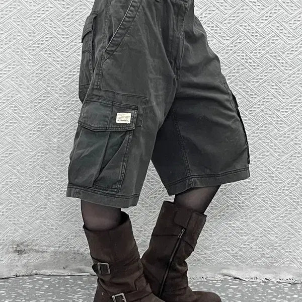 [BUNJANG] Levi's Vintage Military Cargo Bermuda Shorts / 리바이스 빈티지 밀리터리 카고 버뮤다 반바지 32인치 C13566