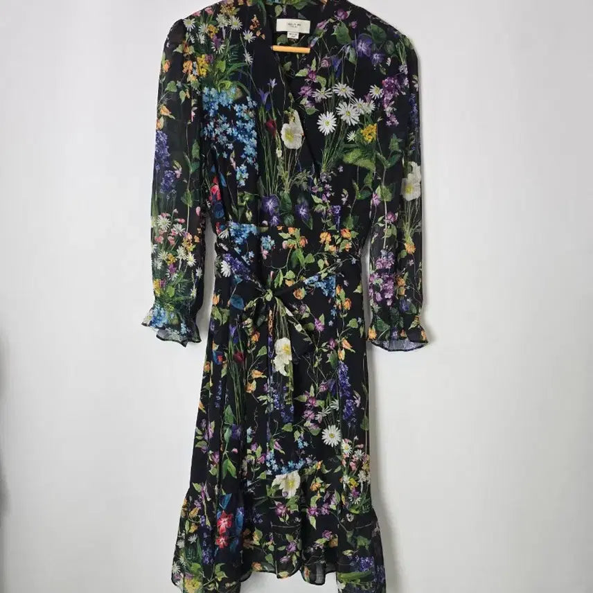 [BUNJANG] Century 1881 Floral Pattern Long Dress / 센츄리 1881 원피스