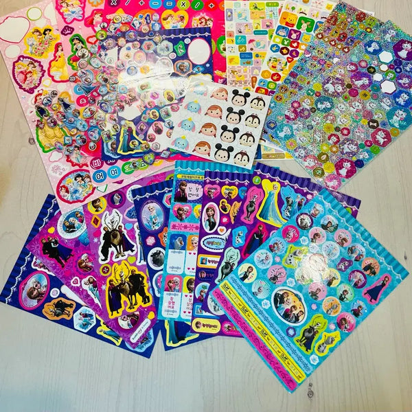 [BUNJANG] Disney Character Sticker Bundle / 각종 디즈니 스티커 일괄 처분