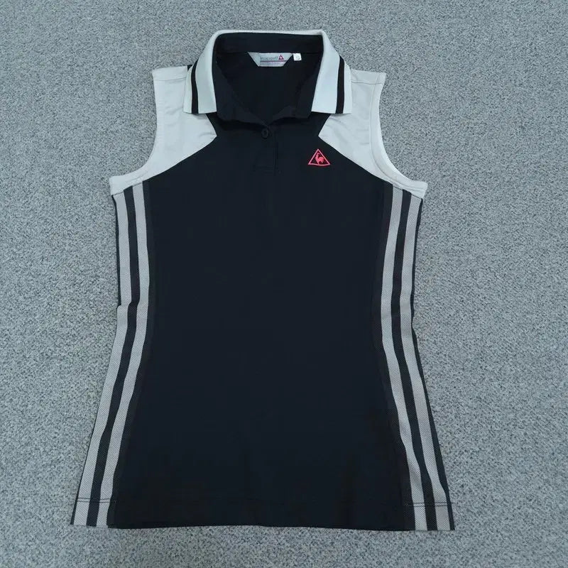 [BUNJANG] Le Coq Sportif Sleeveless Collar T-shirt XS / XS 르꼬끄 민소매 카라티 | 073111