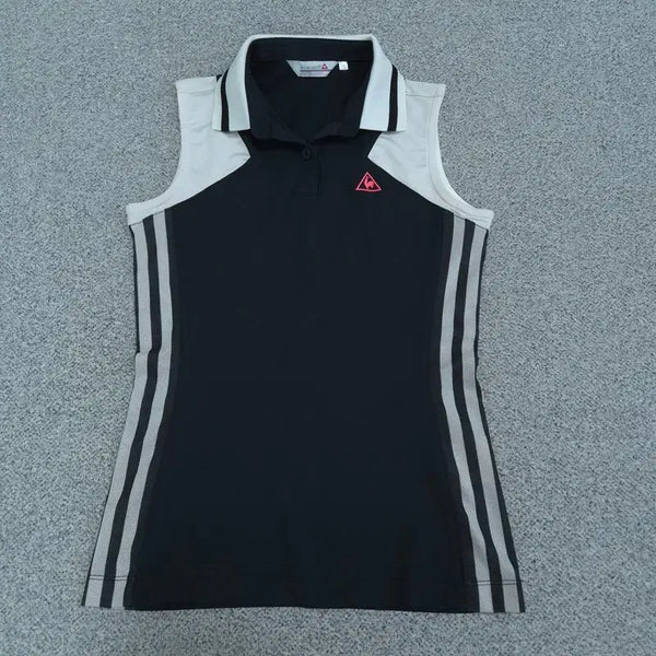 [BUNJANG] Le Coq Sportif Sleeveless Collar T-shirt XS / XS 르꼬끄 민소매 카라티 | 073111