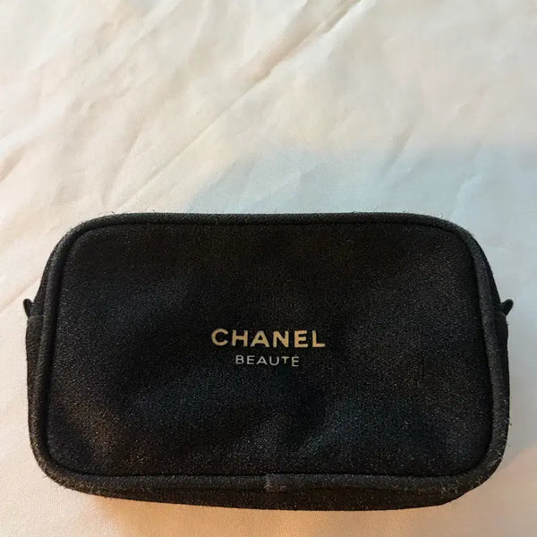 [BUNJANG] Chanel Cosmetic Pouch Black / 샤넬 코스메틱 파우치
