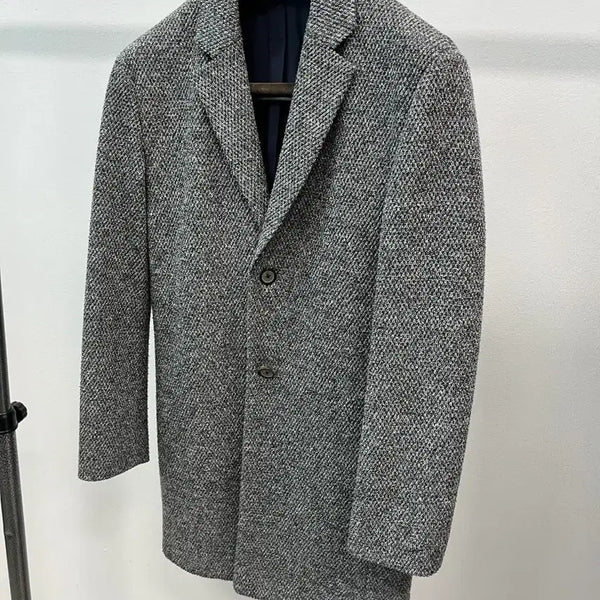 [BUNJANG] TIME Tweed Knit Coat Size 95 / 95) 타임 트위드 니트코트