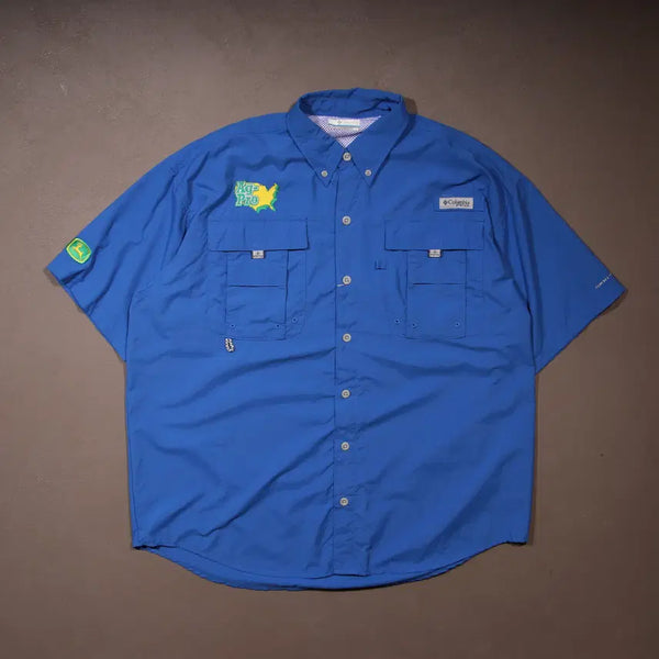 [BUNJANG] Columbia PFG Short Sleeve Shirt L / 컬럼비아 PFG 반팔셔츠 A633