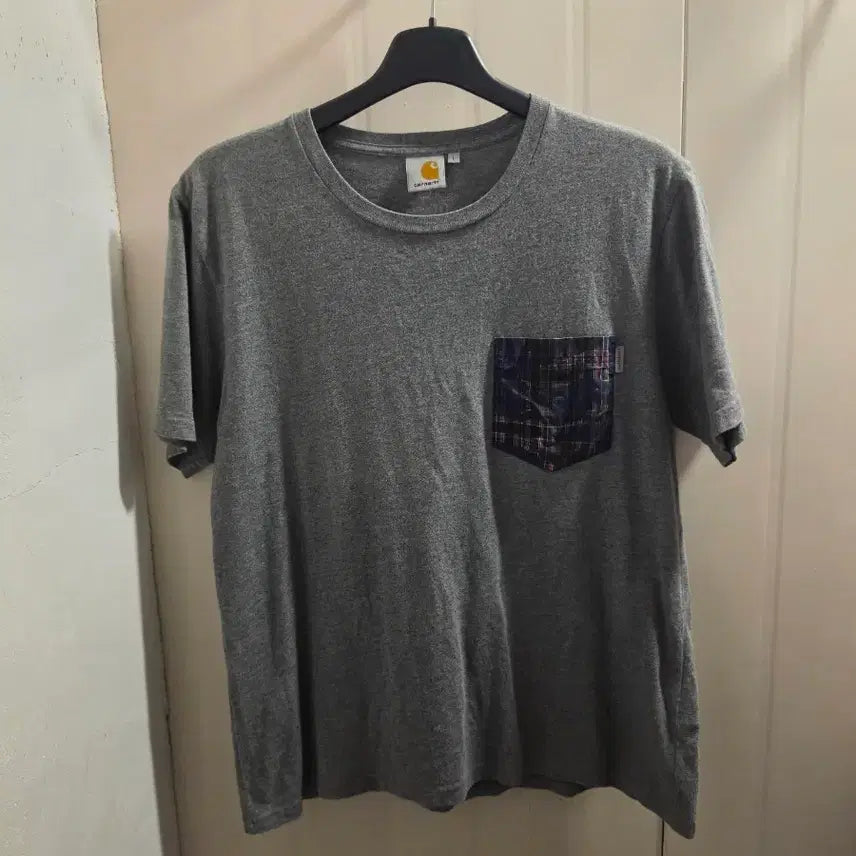 [BUNJANG] Carhartt Pocket T-Shirt Grey / L 칼하트 포켓 반팔티 그레이