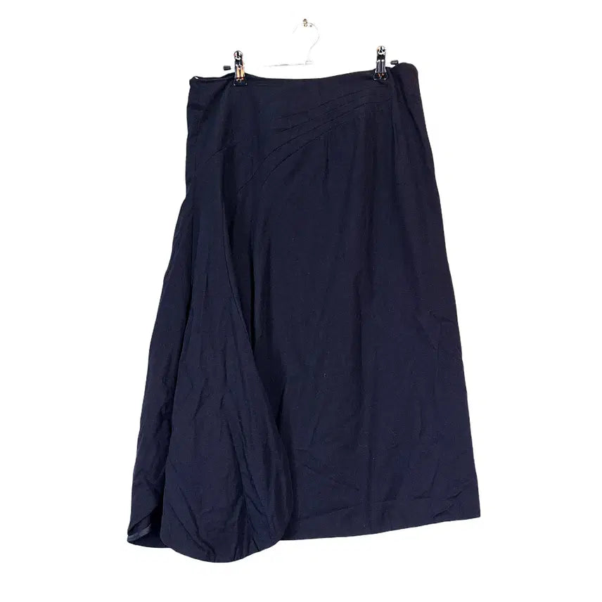 [BUNJANG] Studio Tomboy Women's Avant-Garde Asymmetric Fit Long Skirt / 스튜디오톰보이 여성 아방가르드한 비대칭핏 롱스커트 28 블랙 25864