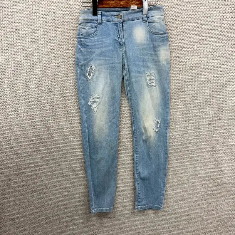[BUNJANG] SJSJ Spandex Denim Jeans (Size 61) / SJSJ 한섬 스판 데님 청바지 61 H00581