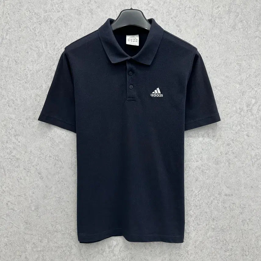 [BUNJANG] Adidas Men's Short Sleeve Polo T-Shirt Size 100 / 100 아디다스 남자 반팔 카라티