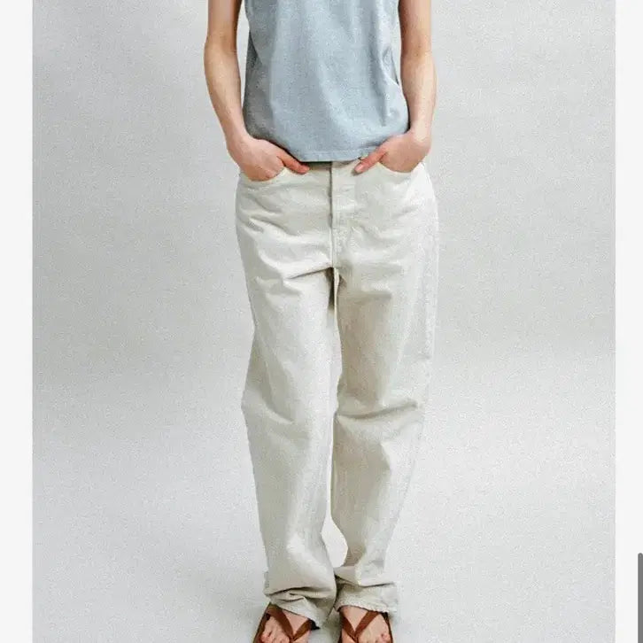 [BUNJANG] Urbanic Mineral Denim Pants (New with Tags) / (새제품/택달림) 얼바닉 미네랄 데님 팬츠 [정가33만원]
