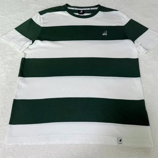 [BUNJANG] Kangol Stripe Short Sleeve T-Shirt XL / 캉골 스트라이프 반팔티 XL