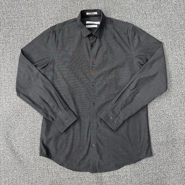 [BUNJANG] Calvin Klein Charcoal Shirt / 캘빈클라인 차콜 셔츠