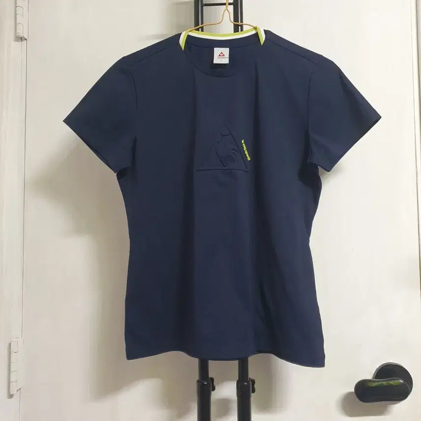 [BUNJANG] Le Coq Sportif Women's Summer Performance Short Sleeve Polo Shirt Navy / 르꼬끄골프 여름 기능성 반팔 여성55 네이비
