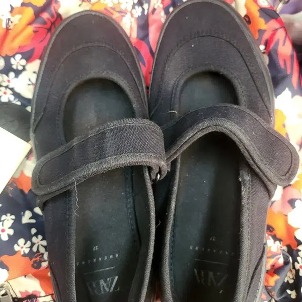 [BUNJANG] Zara Black Sneakers / 자라 스니커즈 블랙