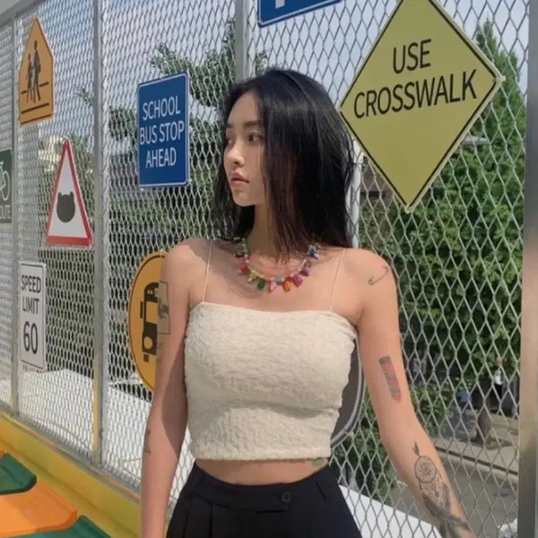 [BUNJANG] Pale Jaded Sleeveless Top / 페일제이드 나시 새상품